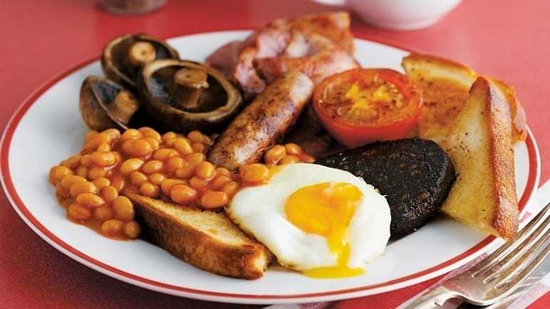 Giới thiệu món ăn English breakfast nước Anh bằng tiếng Anh